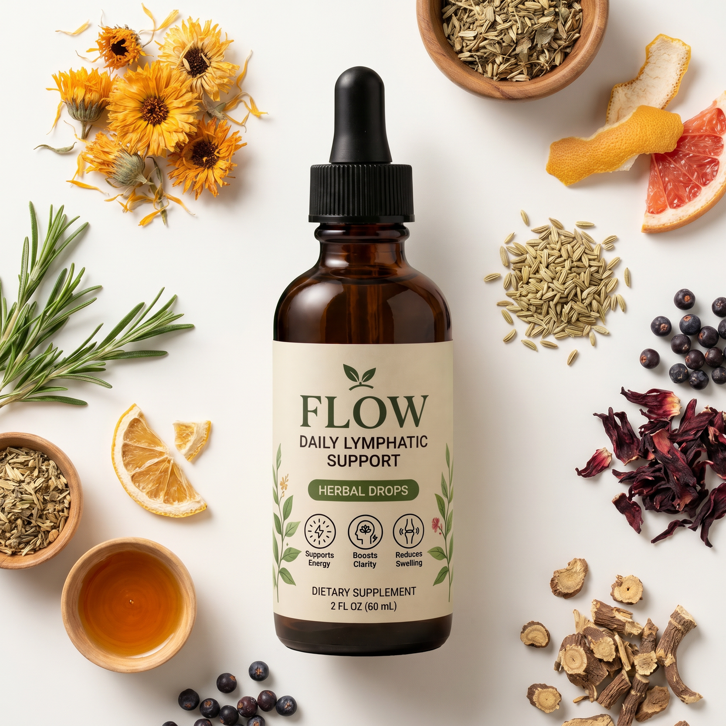 Flow Drainage Wellness Drops